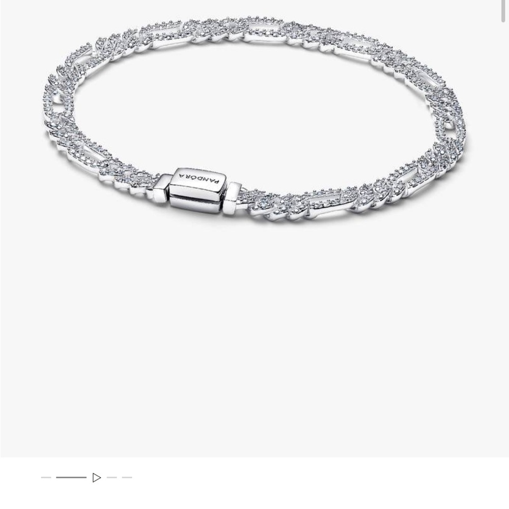 Pandora Oval Cuban Chain Bracelet